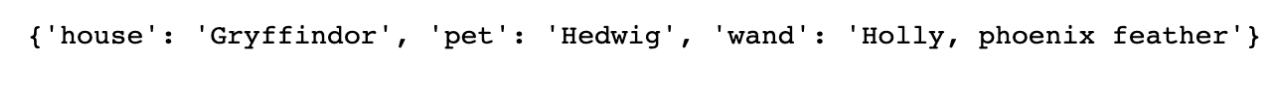 Accessing Dictionary Elements