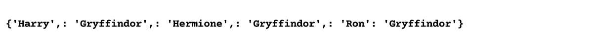 An Alternative Way of Creating a Dictionary in Python