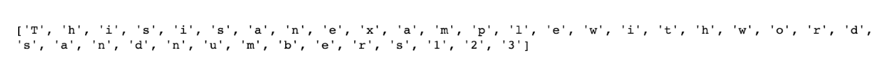 Character Classes in Python RegEx