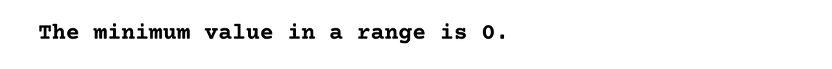 Range Python Data Types