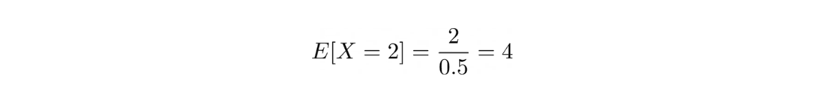 plug the values into the equation