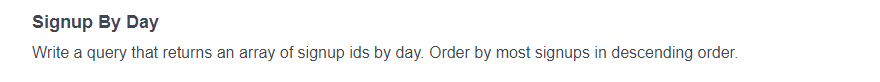 Second Noom interview question for signup by day