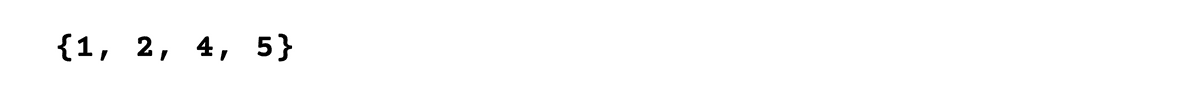Set Data Types in Python
