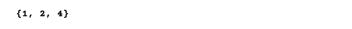 Set Data Types in Python