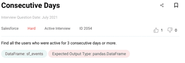 Python data engineer interview question from Salesforce
