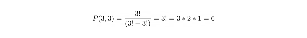 general equation of permutation