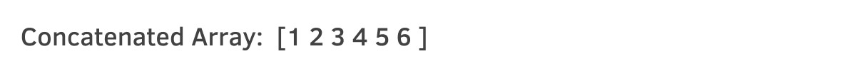 NumPy concatenate() Function