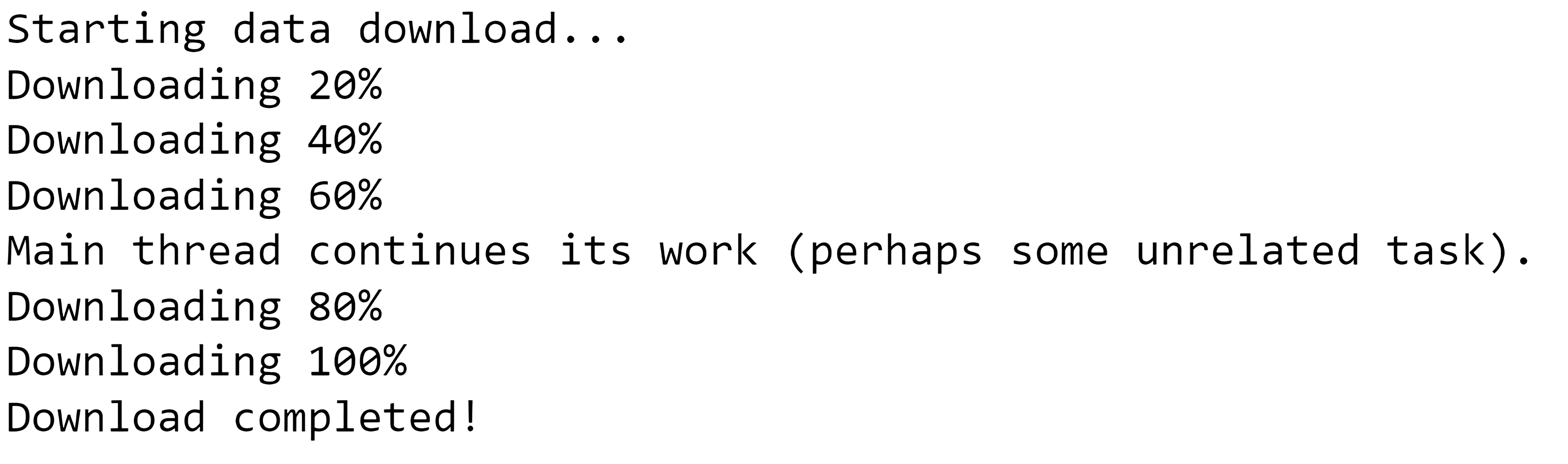 Simulating Data Downloading in Python Threading