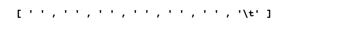 Character Classes in Python RegEx