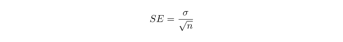 standard error