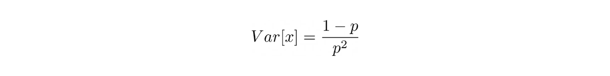 variance can be computed